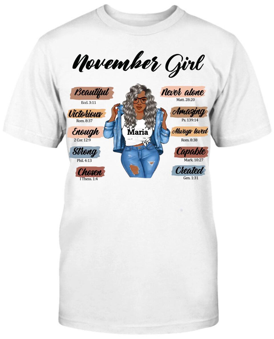 November Girl: Beautiful, Chosen and Strong