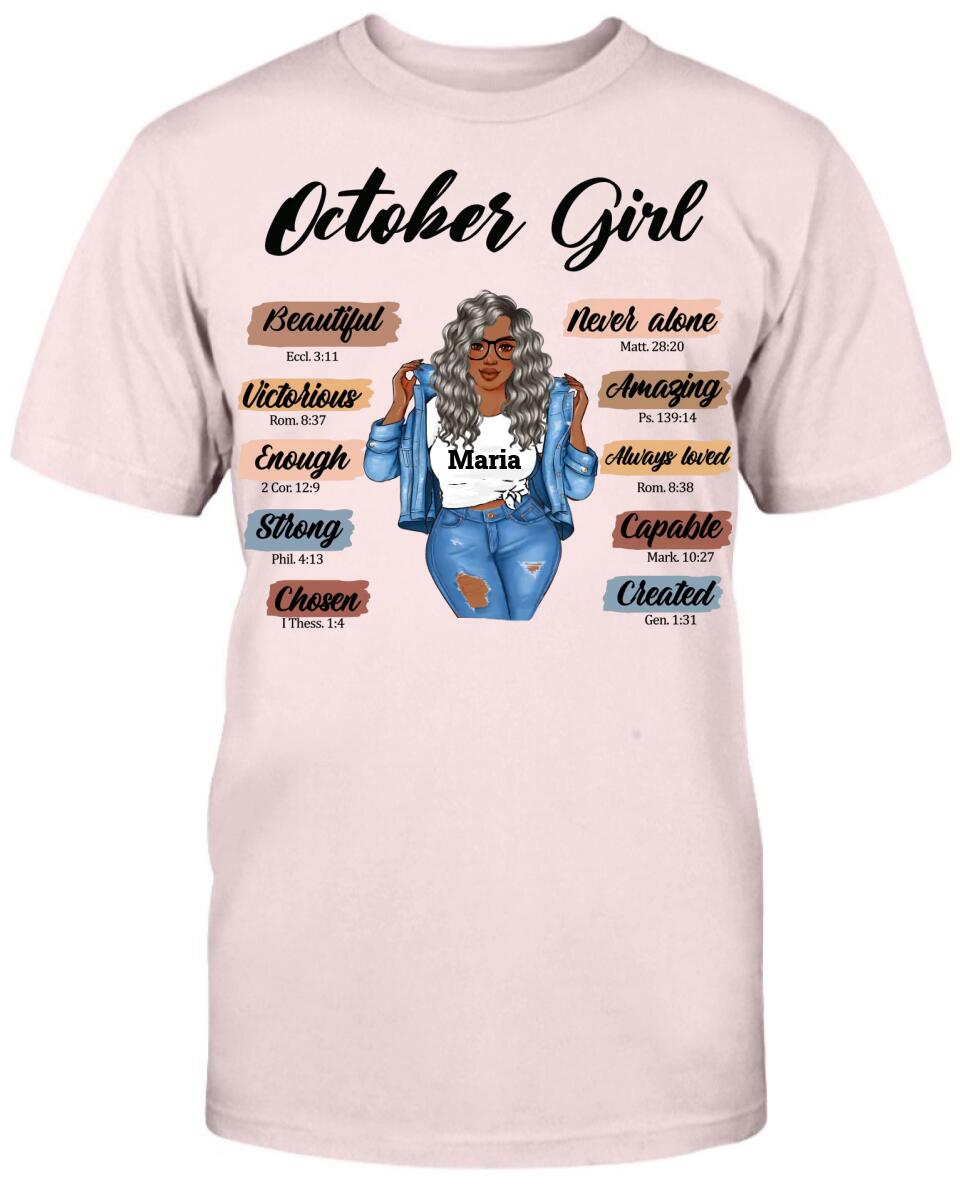 October Girl: Beautiful, Chosen and Strong