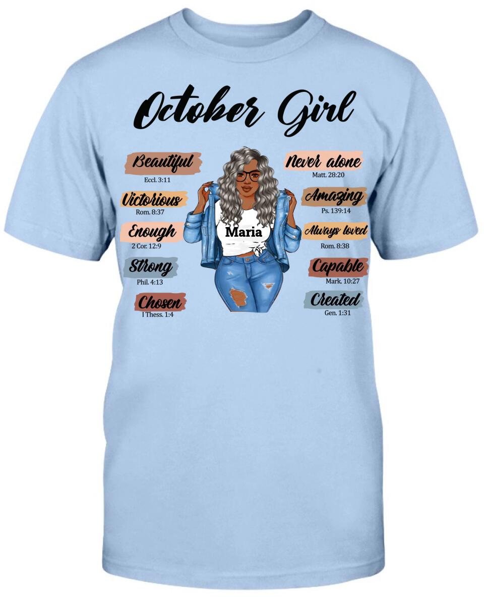 October Girl: Beautiful, Chosen and Strong