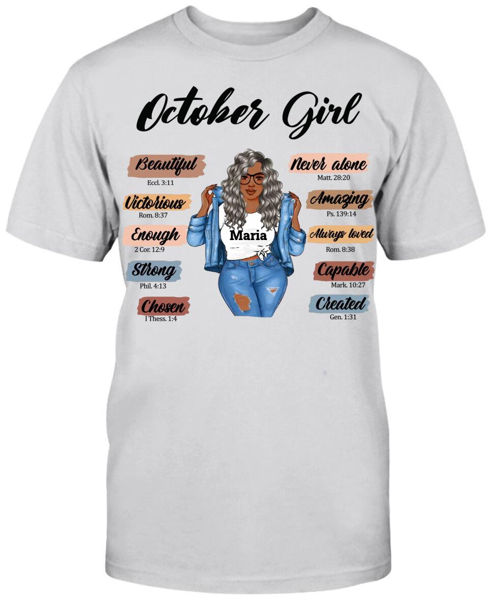 October Girl: Beautiful, Chosen and Strong