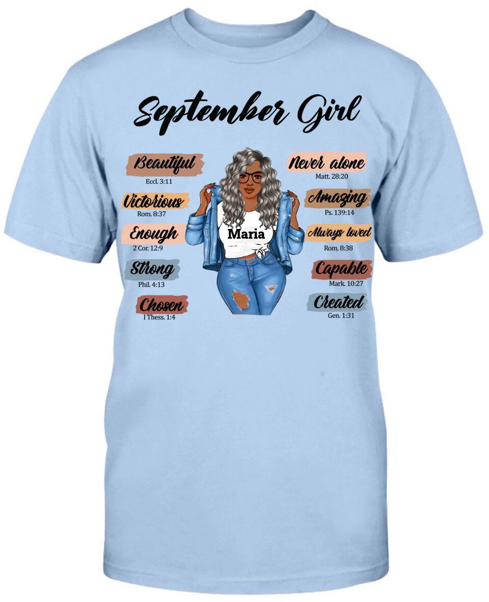 September Girl: Beautiful, Chosen and Strong