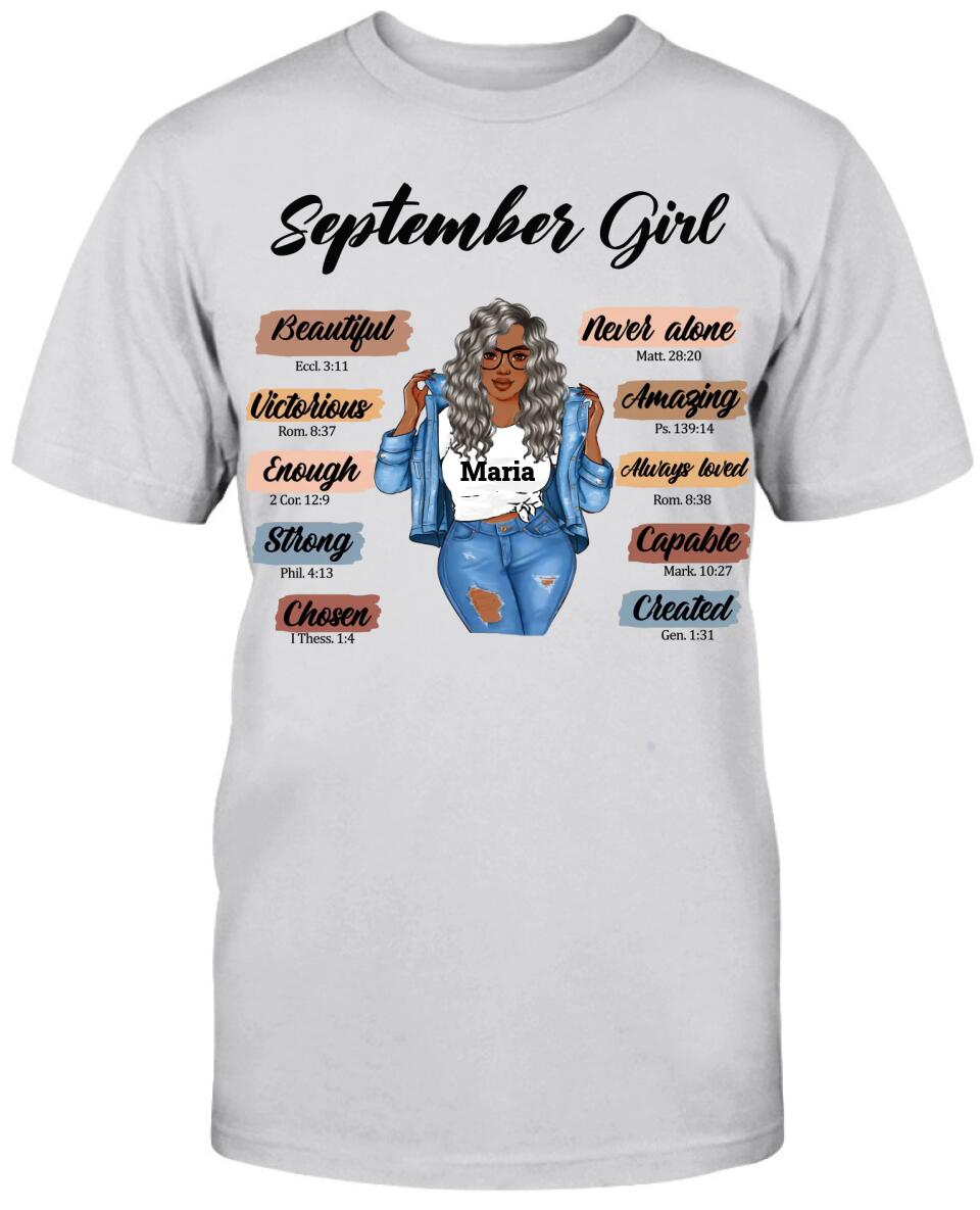 September Girl: Beautiful, Chosen and Strong