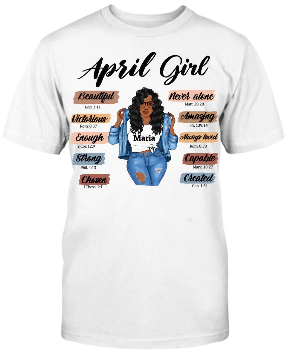 April Girl: Beautiful, Chosen and Strong