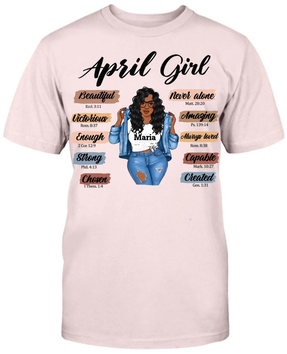April Girl: Beautiful, Chosen and Strong