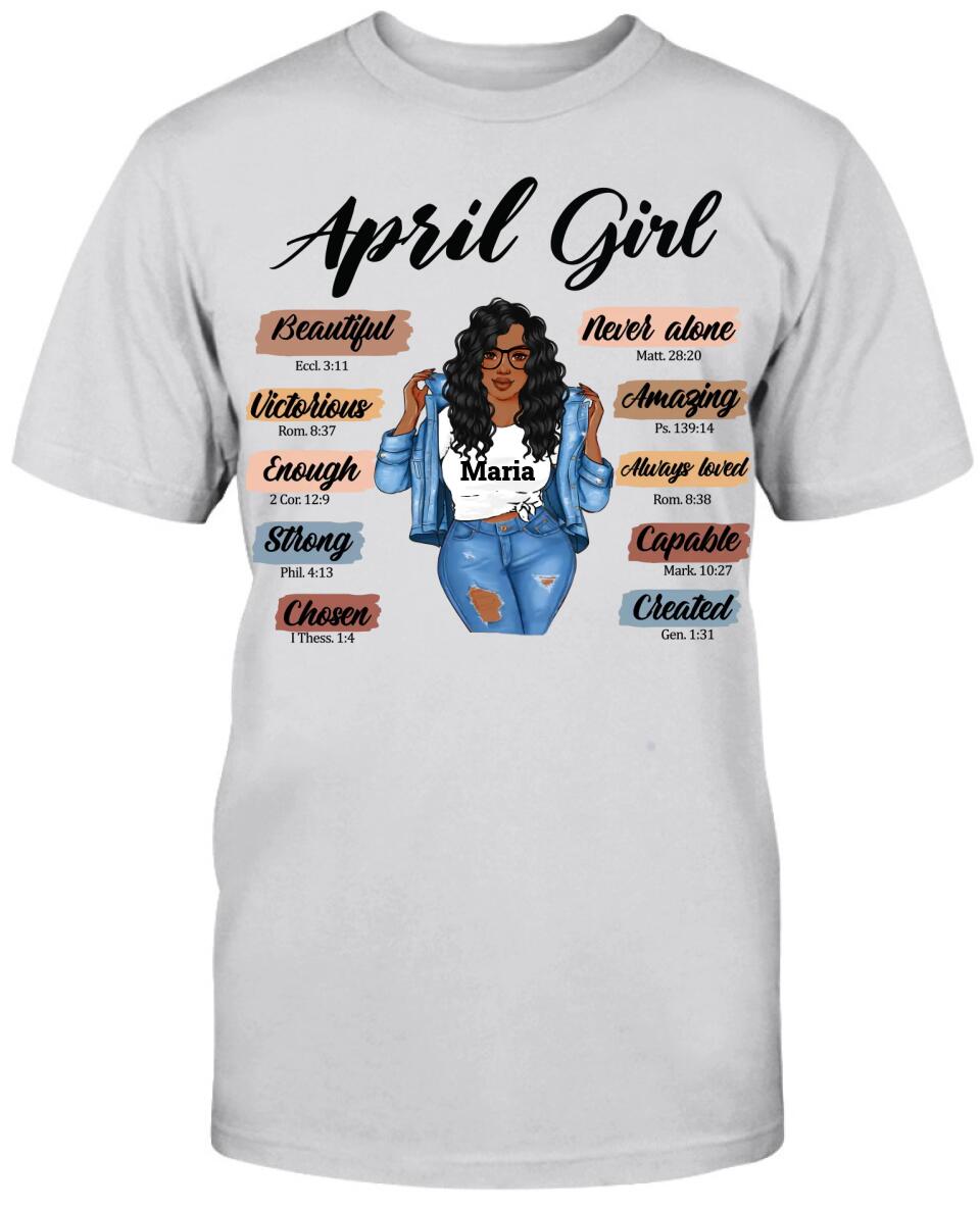 April Girl: Beautiful, Chosen and Strong
