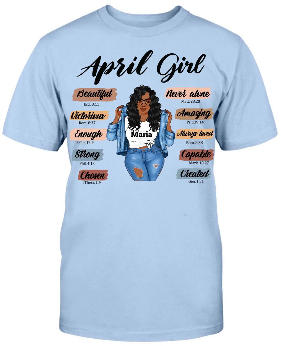 April Girl: Beautiful, Chosen and Strong