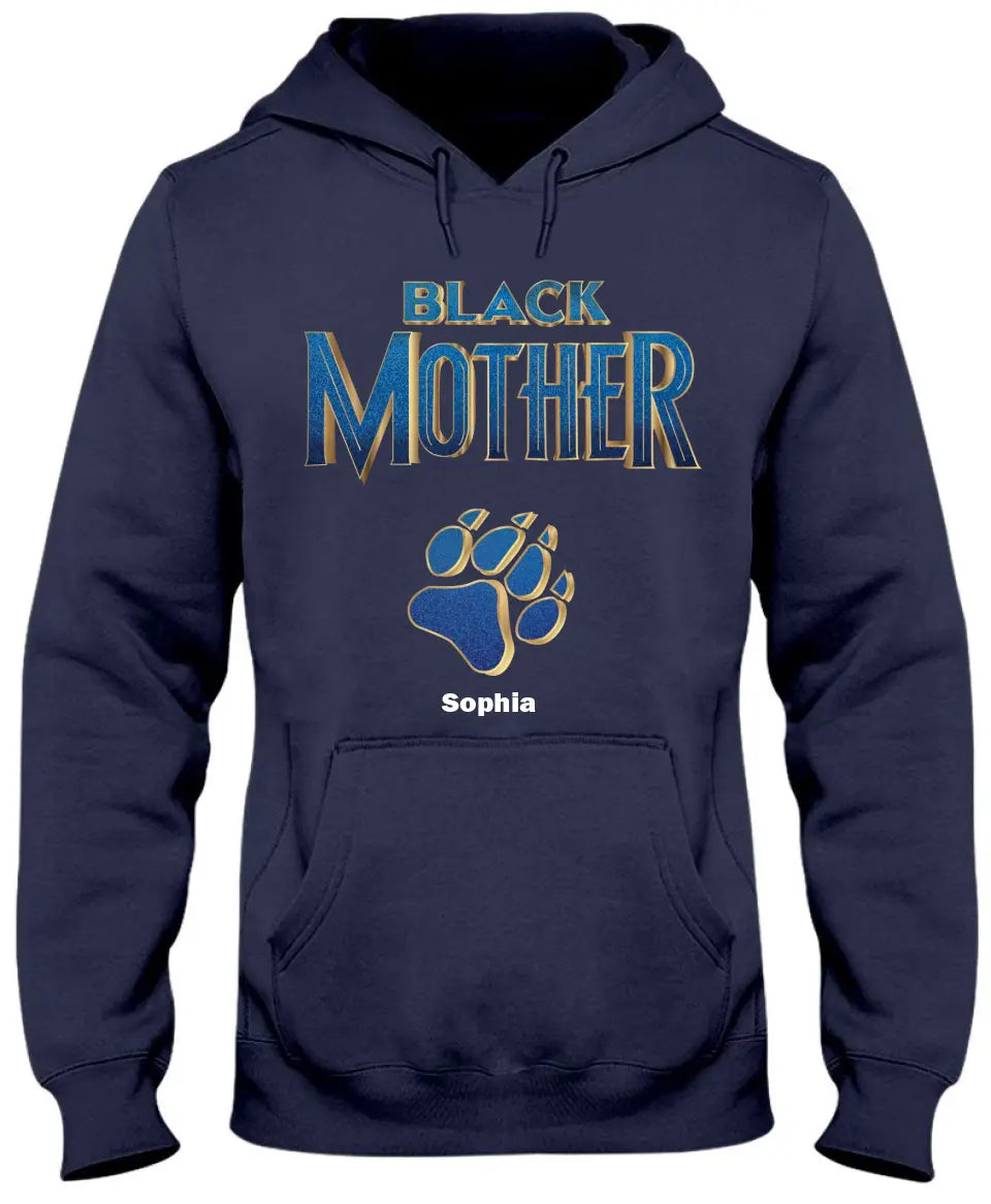 Black Mother Panther Personalized Apparel Gift For Mom