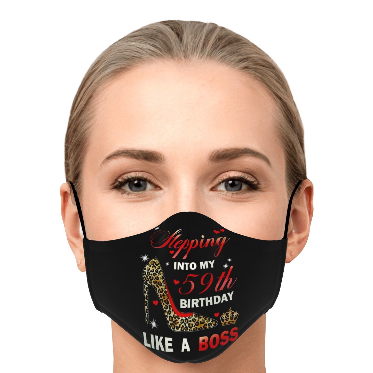 Premium Face Mask: Stepping Into 59th My Birthday