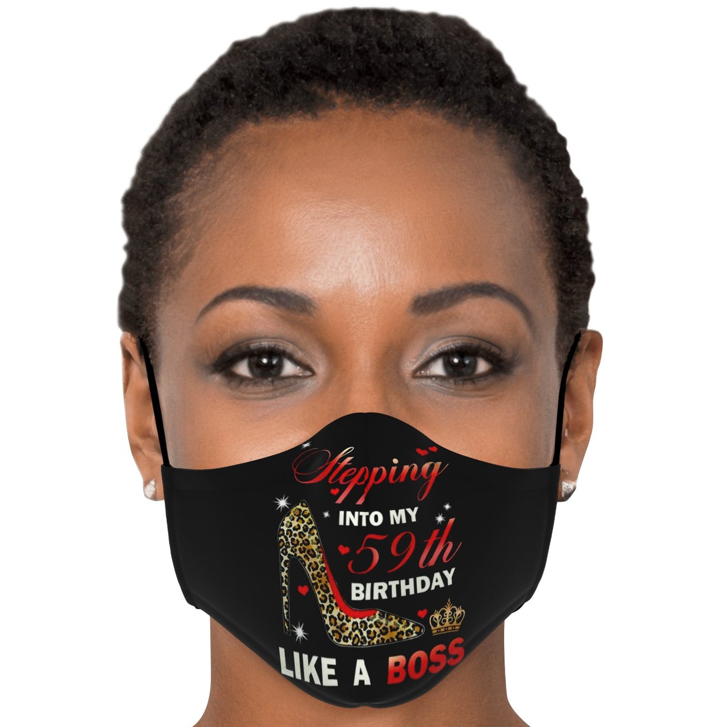 Premium Face Mask: Stepping Into 59th My Birthday