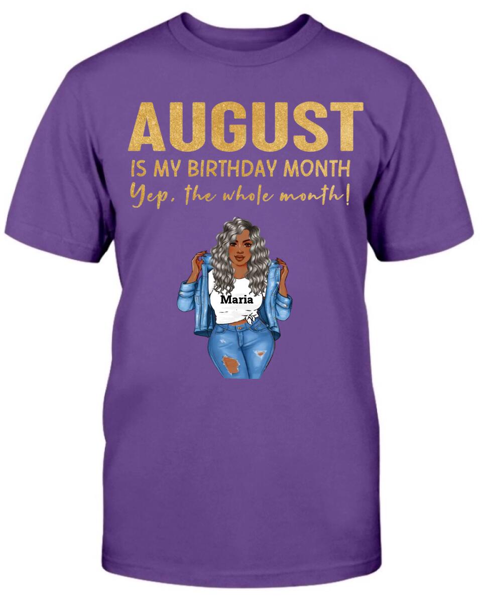 August: Is My Birthday Month