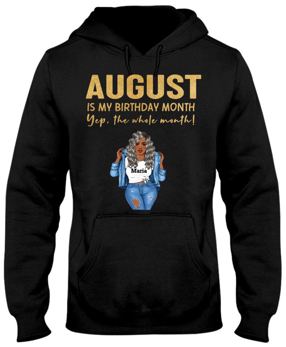 August: Is My Birthday Month