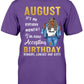 August: It's My Birthday Month