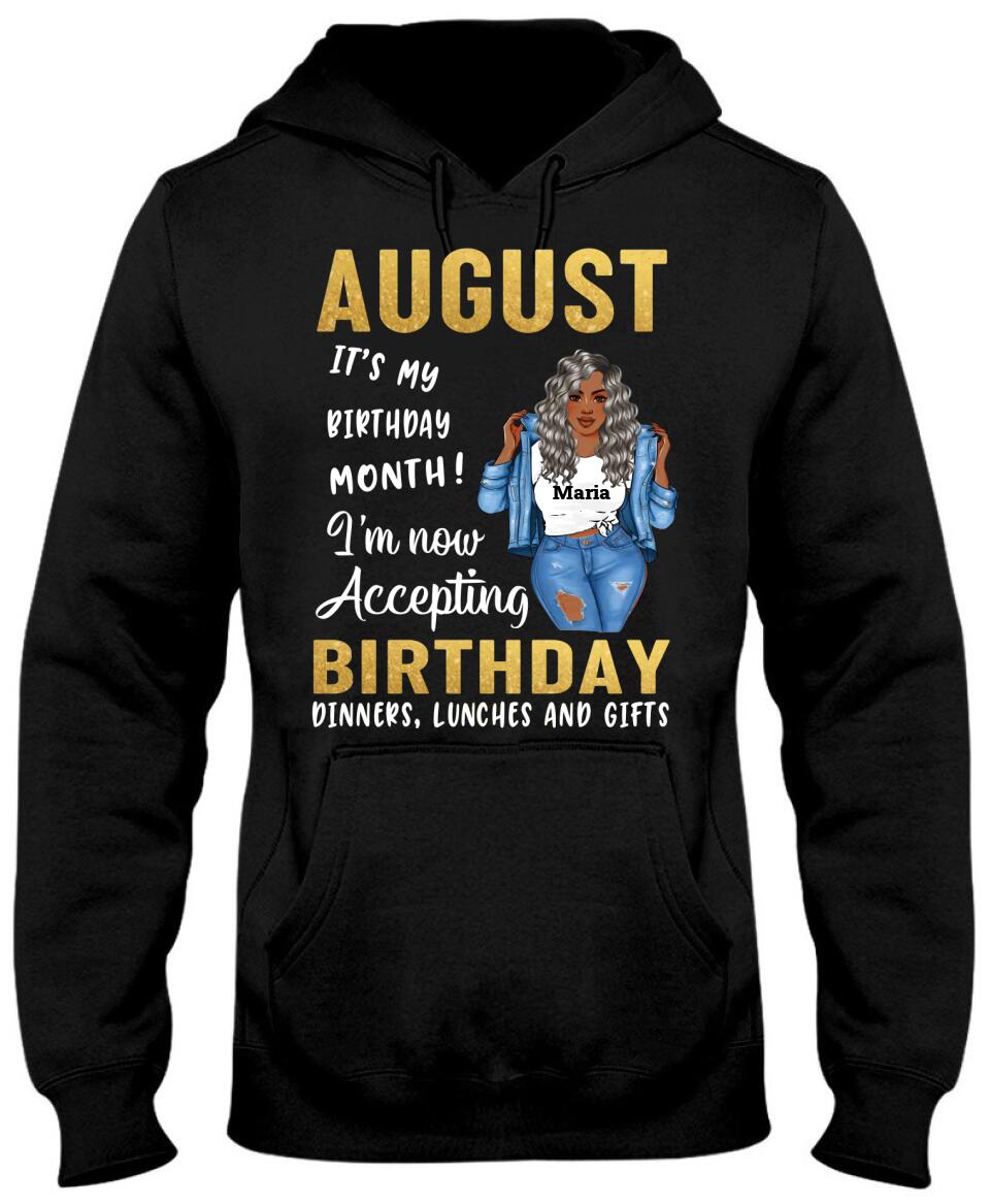 August: It's My Birthday Month