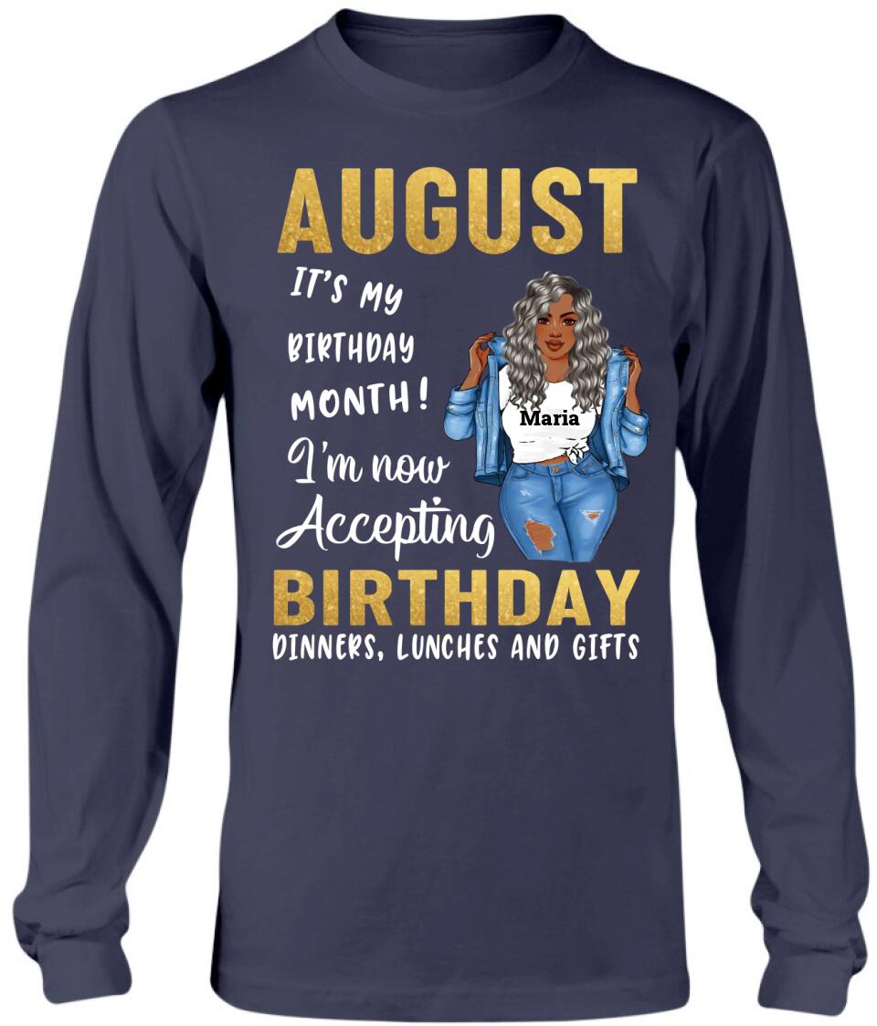 August: It's My Birthday Month