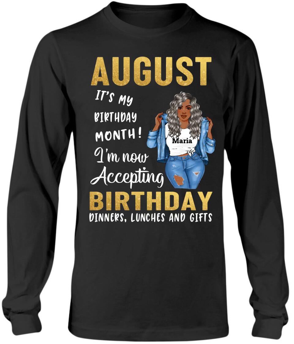 August: It's My Birthday Month