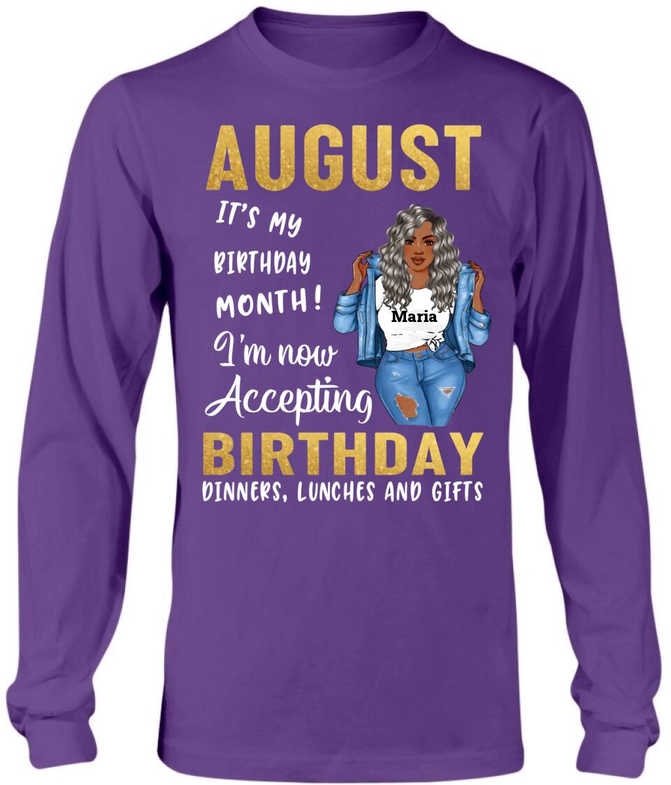 August: It's My Birthday Month