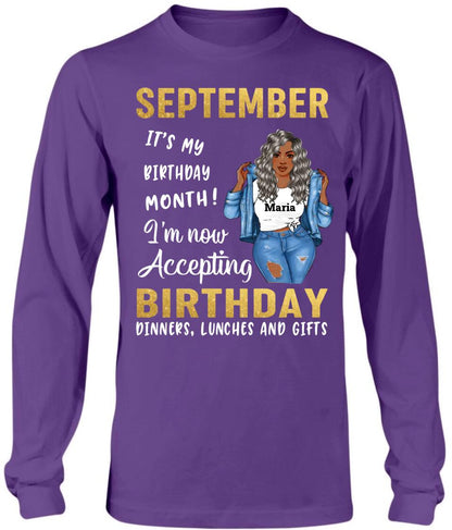 September: It's My Birthday Month