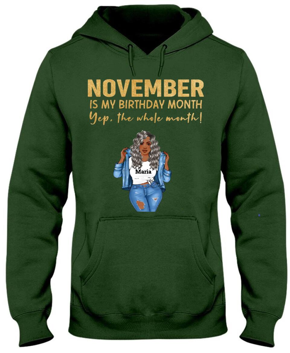 November: Is My Birthday Month