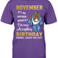 November Girl: It's My Birthday Month