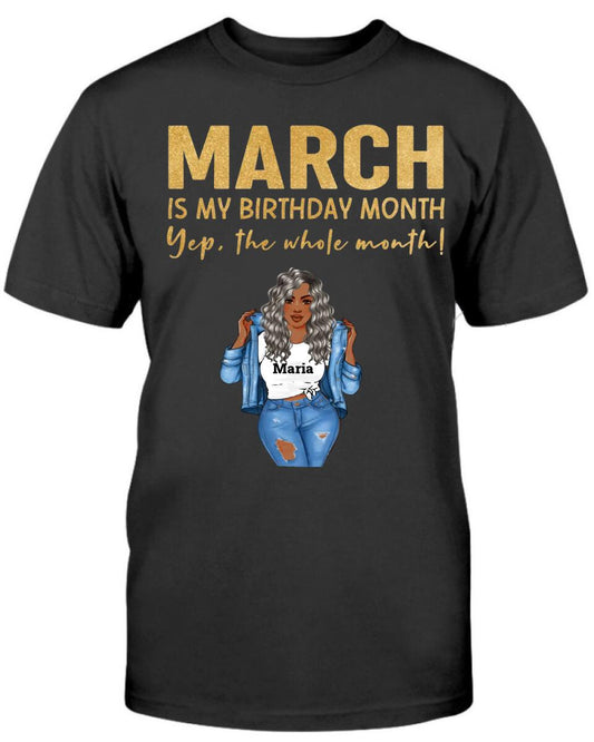March: Is My Birthday Month
