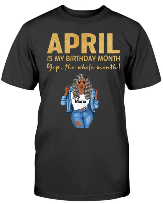 April: Is My Birthday Month
