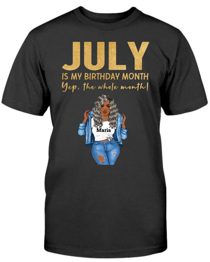 July: Is My Birthday Month