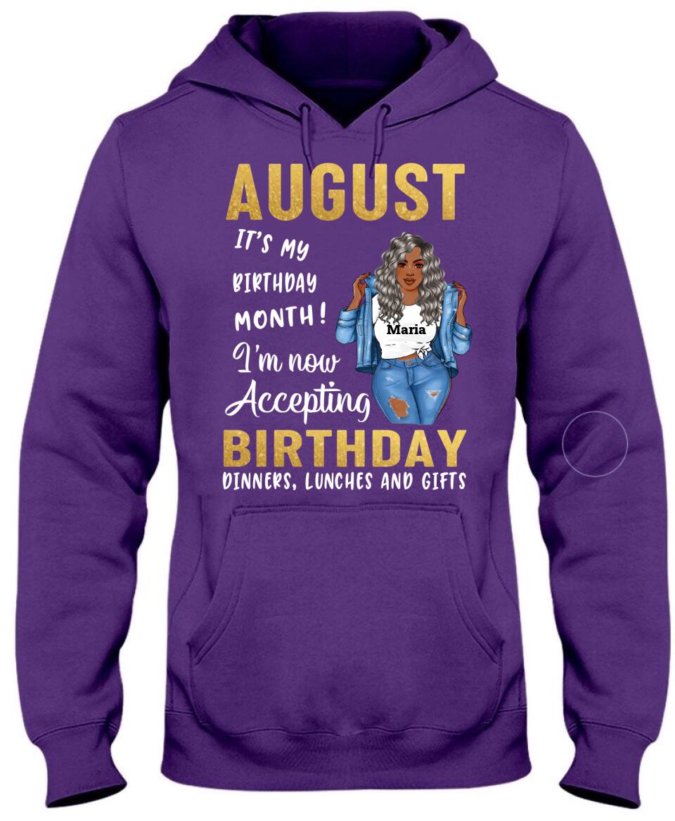 August: It's My Birthday Month