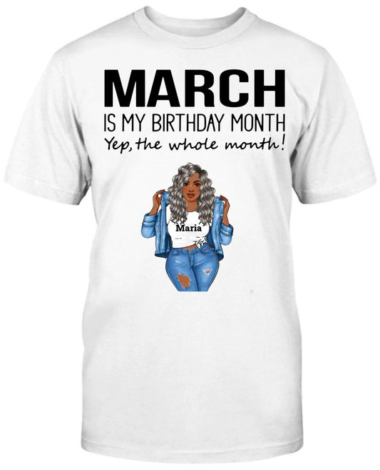 March: Is My Birthday Month Yep The Whole Month