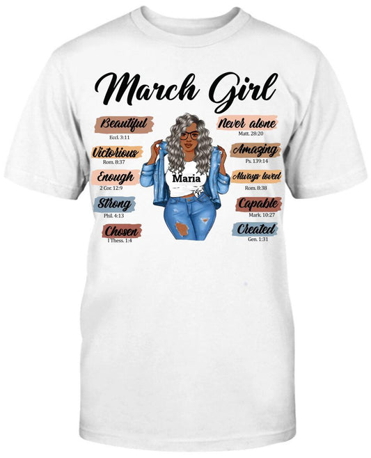 March Girl: Beautiful, Chosen and Strong