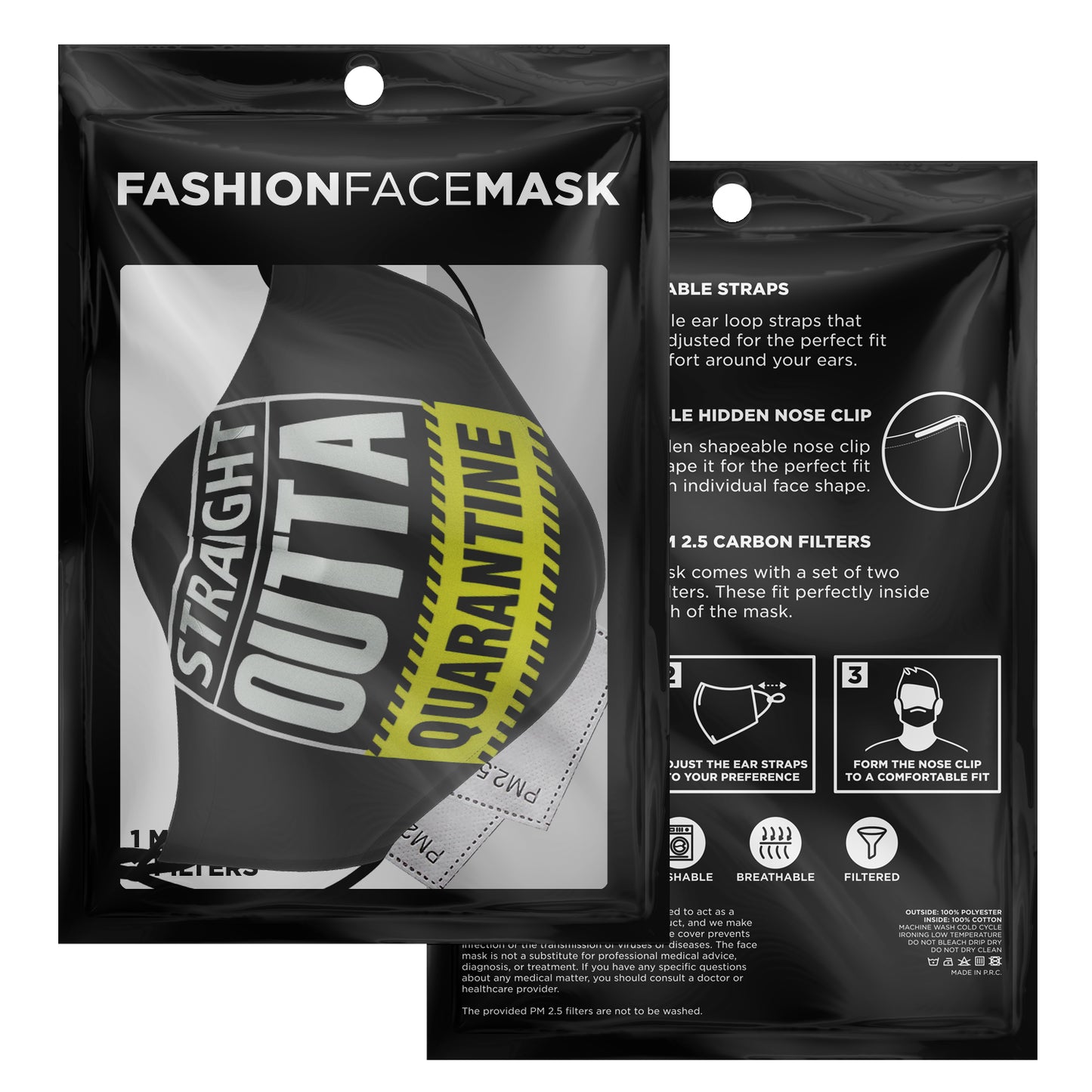 Straight Outto Quarantine Face Mask