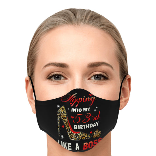 Premium Face Mask: Stepping Into 53rd My Birthday